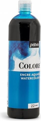 Produktbild Pebeo Colorex Wassertinte (Cyan, 1000 ml)