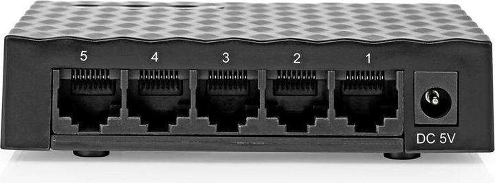 Immagine prodotto Nedis Switch di rete | Velocità cablata: Gigabit | Numero di porte Ethernet: 5 (5 Porti)
