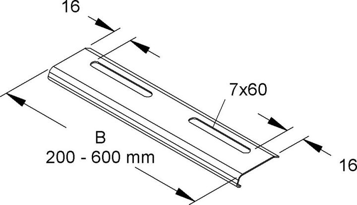 Produktbild Niedax Kantenschutzblech (6.20 cm)
