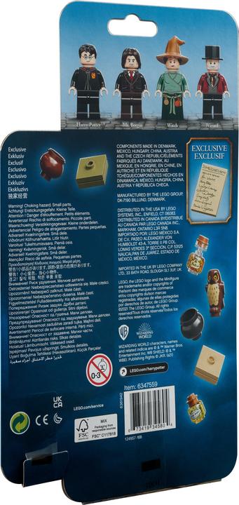 Produktbild LEGO Harry Potter Minifiguren aus der Zauberwelt – Zubehörset (40500, LEGO Harry Potter)