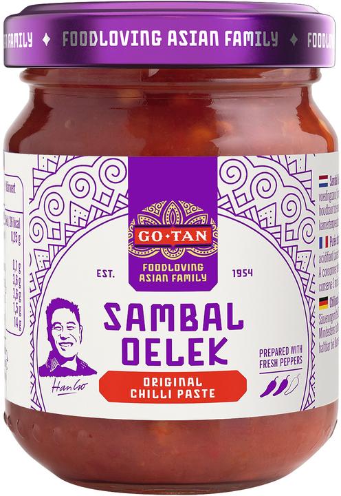 Produktbild Go-Tan Sambal Oelek (Chilipaste scharf) 100g (180 g)