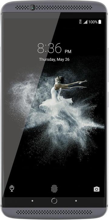 ZTE Axon 7 (64 GB, Quartz Grey, 5.50", Hybrid Dual SIM, 20 Mpx, 4G)