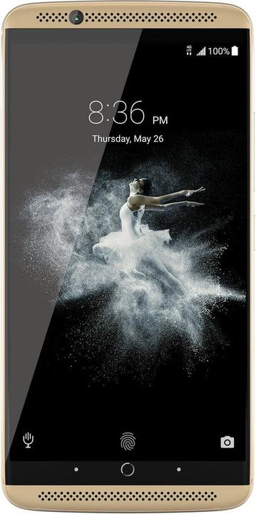 ZTE Axon 7 (64 GB, Ion Gold, 5.50", Hybrid Dual SIM, 20 Mpx, 4G)