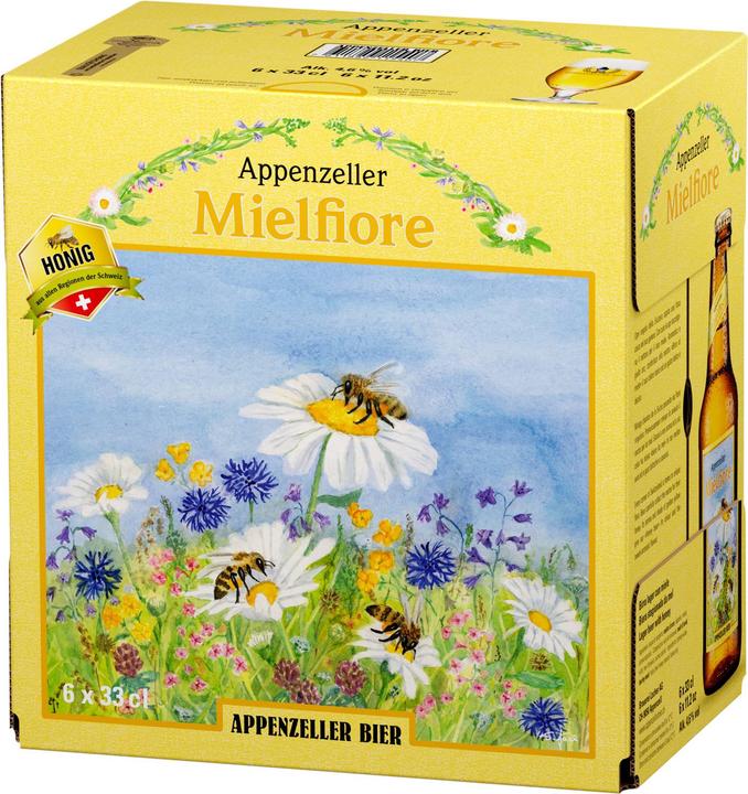 Produktbild Appenzeller Bier Mielfiore 6 x 0.33 l (6 x 33 cl)