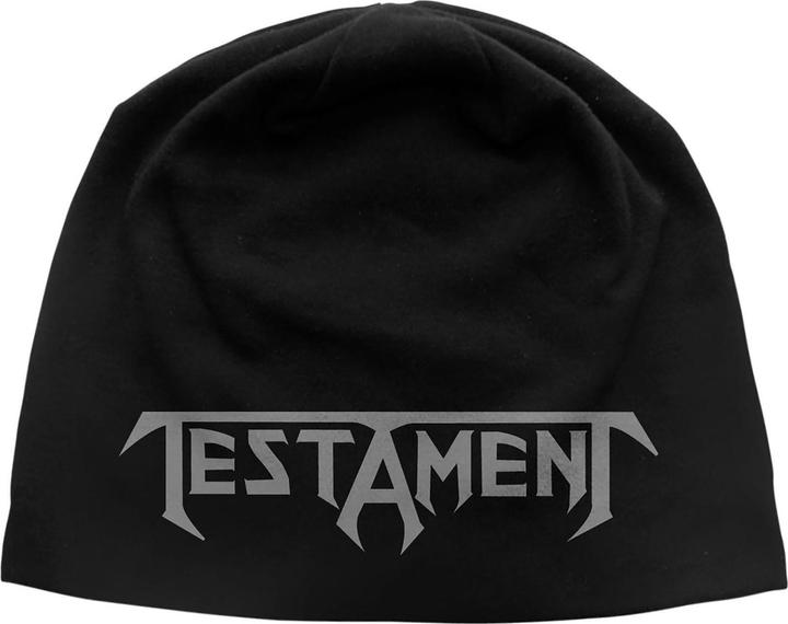 Actual product image Testament Unisex Adult Logo Beanie (One size)