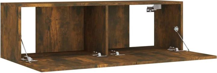 Produktbild VidaXL 4-tlg. TV-Schrank-Set Räuchereiche Holzwerkstoff,Farbe