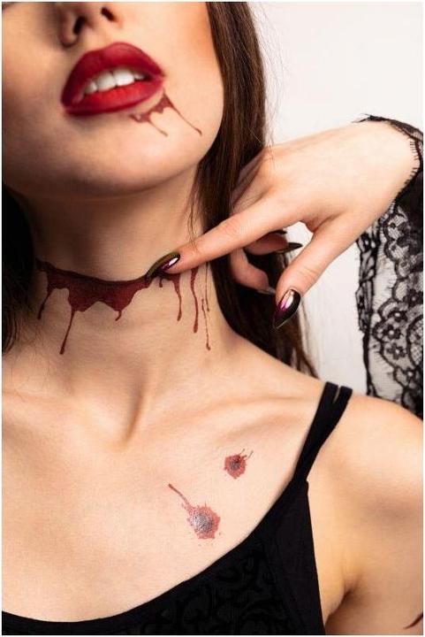 Produktbild Partydeco Tattoos Narben Mix