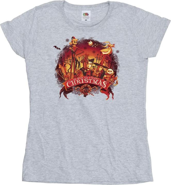 Immagine prodotto Disney The Nightmare Before Christmas Scary Christmas Maglietta Donna (S)