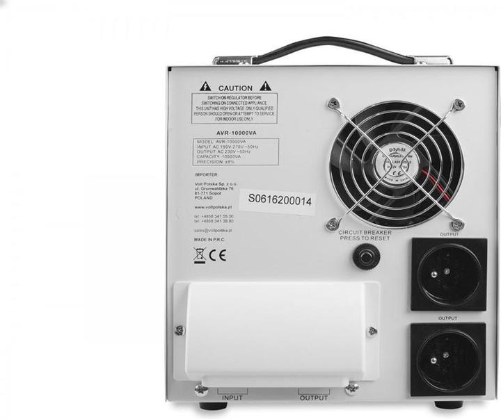Immagine prodotto Volt Polska Stabilizzatore napiecia AVR 10000VA 8-11% (10000 VA)