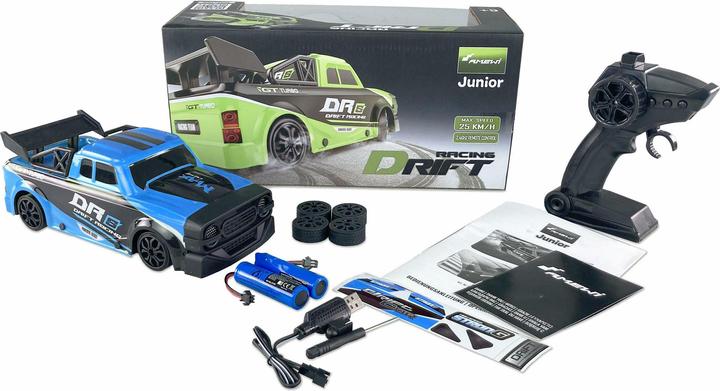 Immagine prodotto Amewi RC Auto Drift Racing Car DRs 4WD 1:18 RTR blu (RTR pronto all'uso)