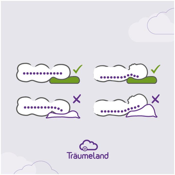Actual product image Träumeland Premium children's cushion (57 x 34 cm)