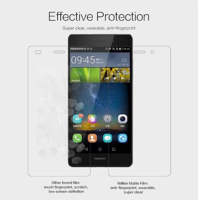Actual product image Nillkin Matte Series (1 Piece, Huawei P8 Lite)