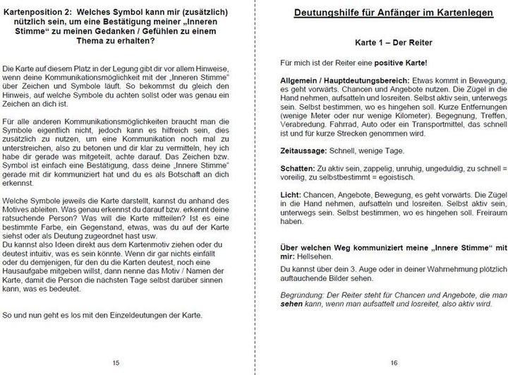 Produktbild Kartenlegen lernen mit 40x LENORMAND POWER Die Weisheit der inneren Stimme (Deutsch, Angelina Schulze, 2020)