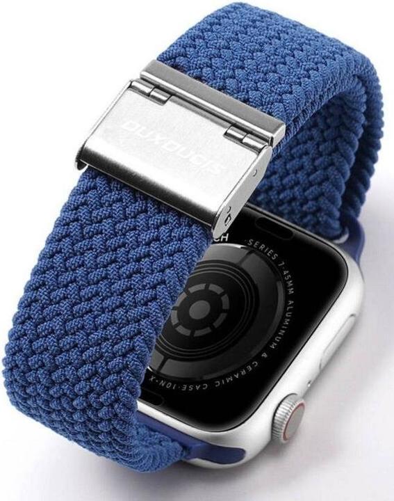 Actual product image Dux Ducis Mixture Pro Strap Apple Watch 42mm/44mm/45mm/49mm - Blue (42 mm, 44 mm, 45 mm, 49 mm, Nylon)
