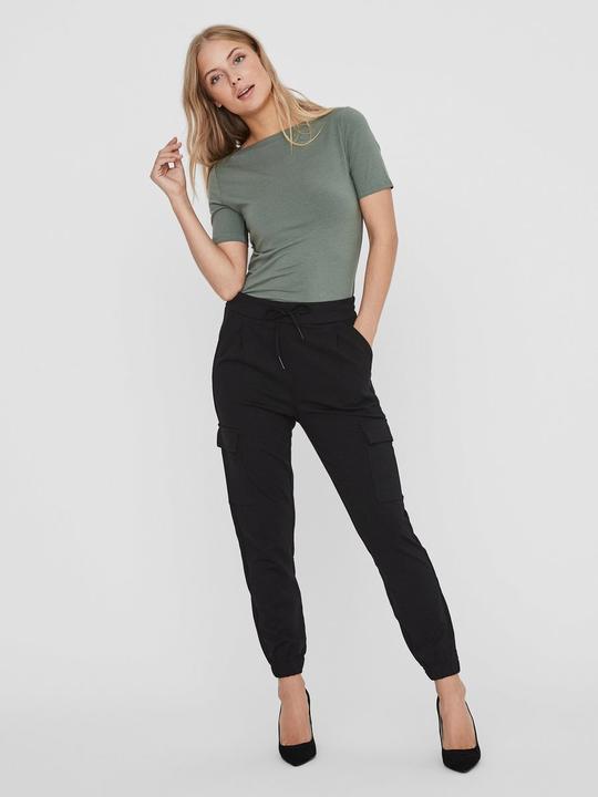Produktbild Vero Moda U-Boot-Ausschnitt Oberteil mit kurzen Ärmeln (XL)