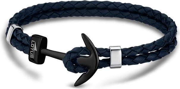 Actual product image Lotus Style leather strap anchor blue LS1832-2/7 (Leather)