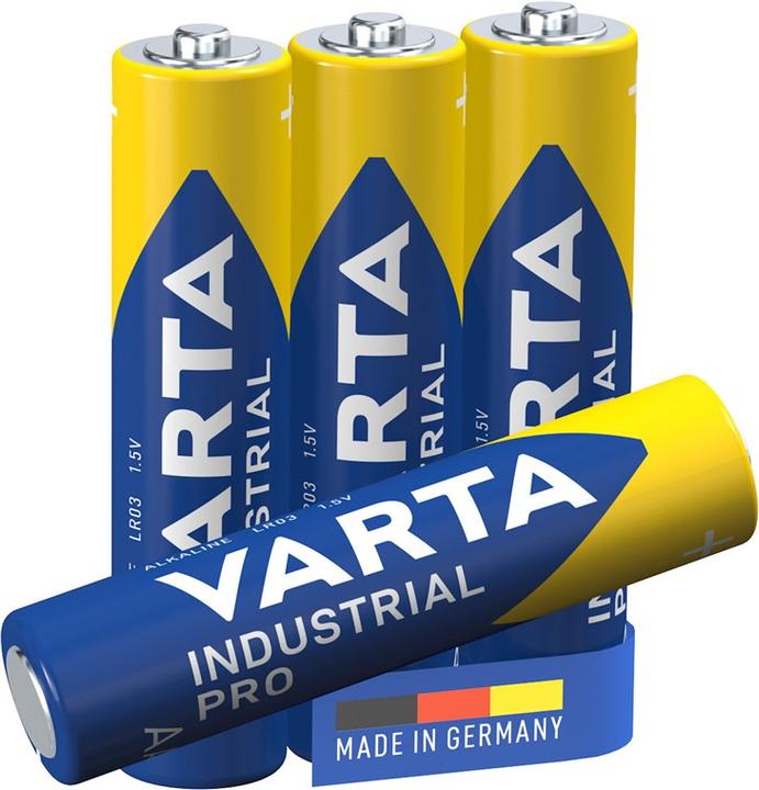 Image du produit Varta Industriel LR03 Micro AAA (4 pcs, AAA, 1250 mAh)