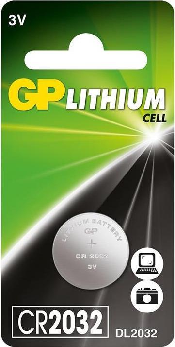 Actual product image GP Batteries Lithium Cell (1 pcs., CR2032, 240 mAh)