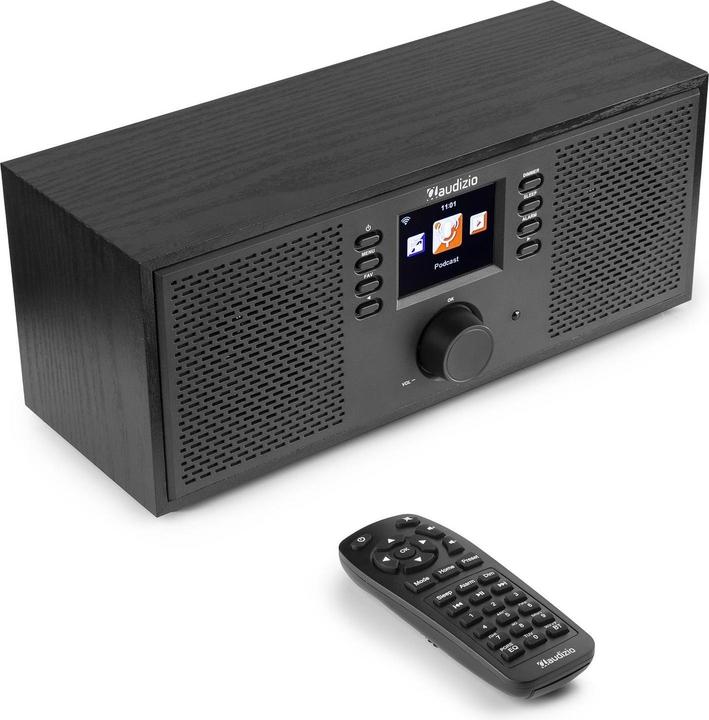 Audizio Internet Radio Rimini Schwarz (Internetradio, Bluetooth)