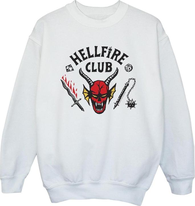 Immagine prodotto Netflix Stranger Things Hellfire Club Felpa Ragazze (152, 158)