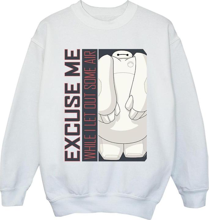 Image du produit Disney - Sweat BIG HERO BAYMAX EXCUSE ME SOME AIR - Fille (140, 146)