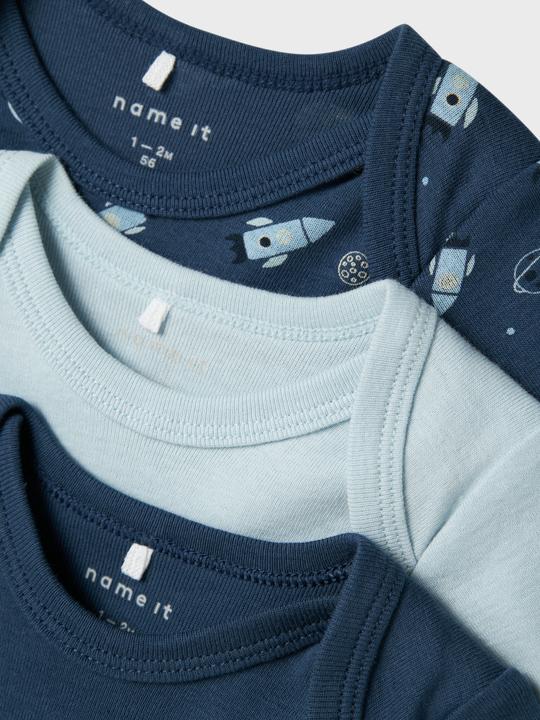 Produktbild Name it 3er-Pack Strampler (98)