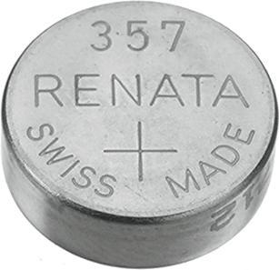 Actual product image Renata Button cell battery, silver oxide, SR44, 1.55V, 175mAh (1 pcs., 28L, 175 mAh)
