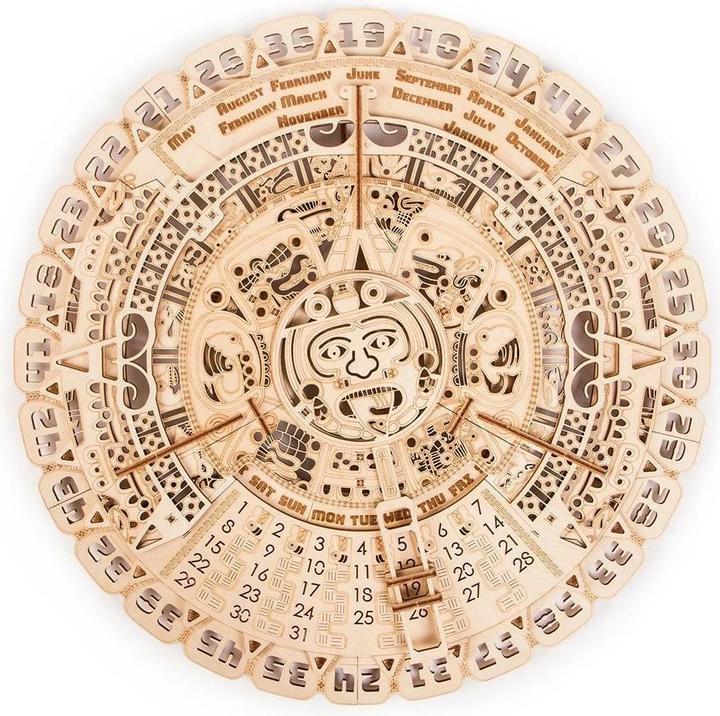 Produktbild Wood Trick Maya-Kalender - Holzbausatz
