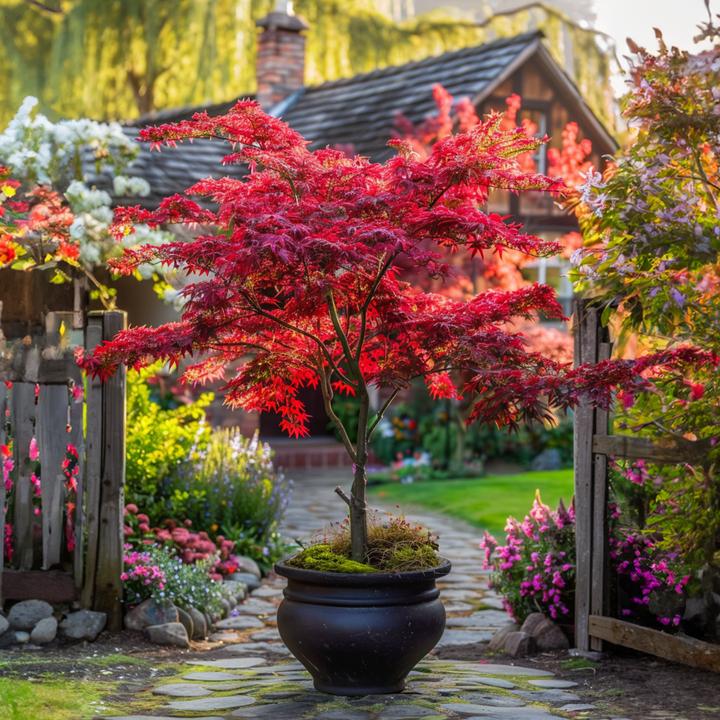 Image du produit Plant in a Box Acer palmatum 'Shaina' - Érable du Japon (80 cm)