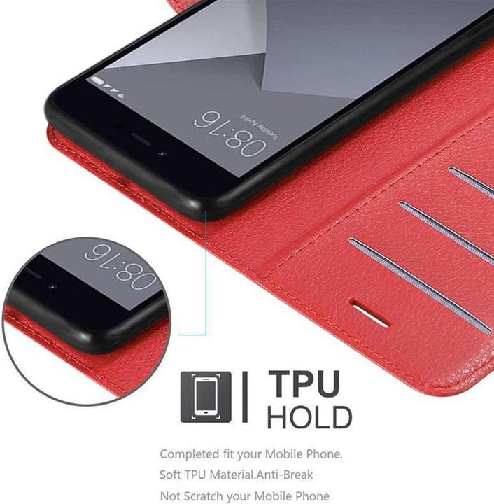 Produktbild Cadorabo Book mit Standfunktion Cover (Xiaomi Redmi Note 5A)