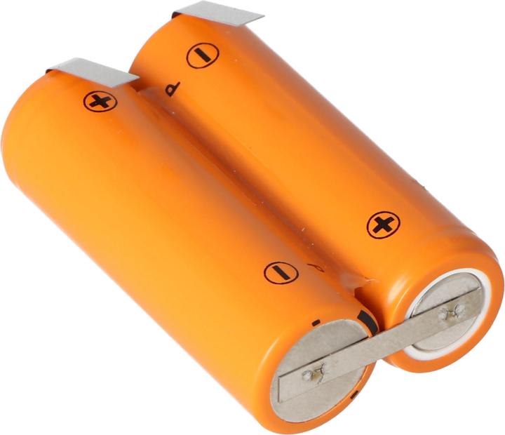Produktbild AccuCell Akku mit Lötfahnen ersetzt Philips 138 10609 (1 Stk., 1200 mAh)
