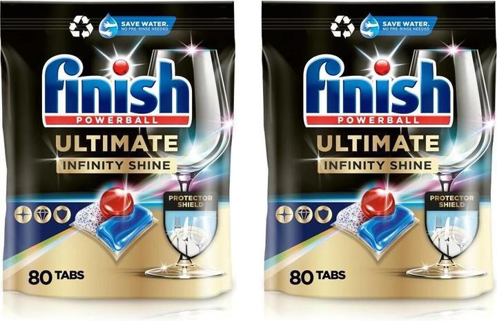 Produktbild Finish Ultimate Infinity Shine DUO (Tabs, 160 x)