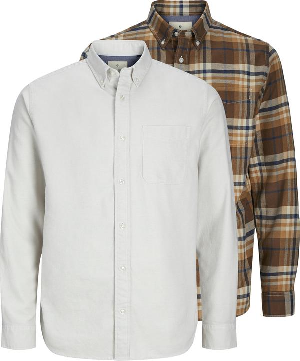 Image du produit Jack & Jones Chemise NORRIS Chemise à manches longues pack de 2 (S)