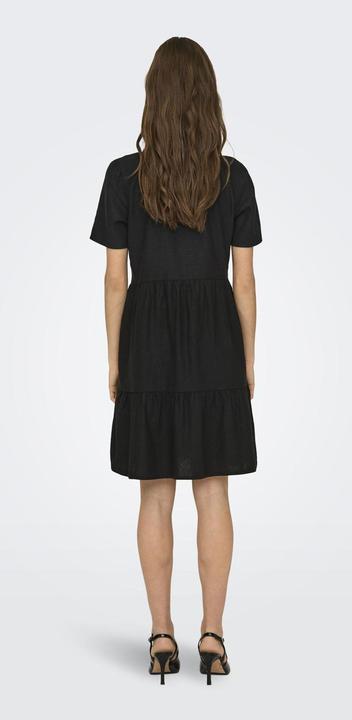 Image du produit Only Coupe normale Col en V Robe courte Robe en forme de cloche (XL)