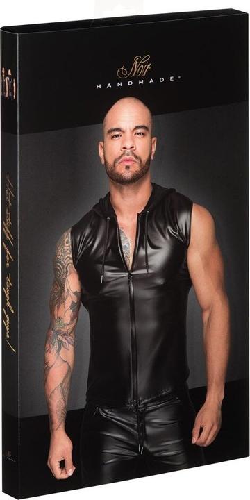 Noir Handmade Hooded Shirt