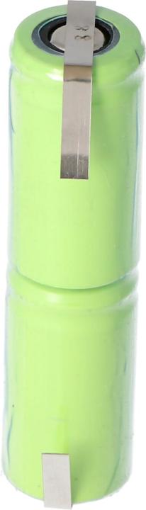 Produktbild AccuCell Akku NiMH 2,4 Volt, 58x14,5mm für Zahnbürsten (1 Stk., 750 mAh)