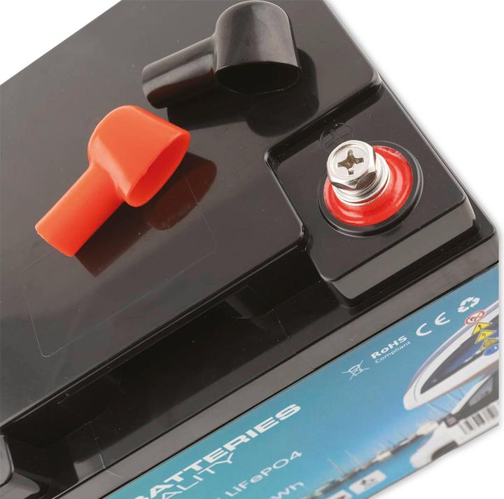 Immagine prodotto Q-Batteries Batteria al litio 12-50 12,8V 50Ah 640Wh LiFePO4 (50000 mAh)