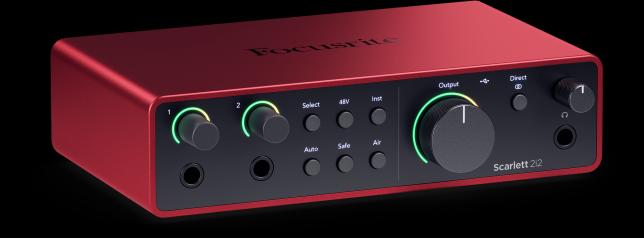 Actual product image Focusrite Recording set Scarlett 2i2 Studio - 4th Generation (USB)