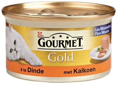 Gourmet Gold Fijne Mousse Kalkoen (Adulte, 1 pcs, 2400 g)