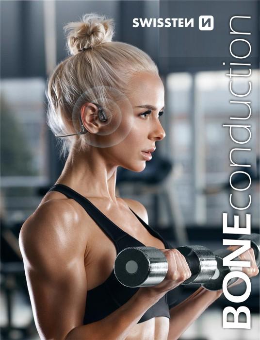 Image du produit Swissten Bone Conduction (6 h, Sans fil)