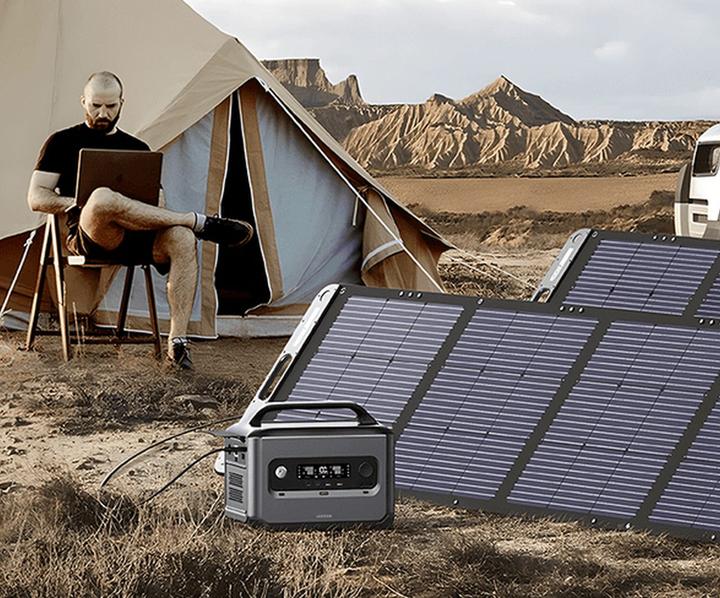 Productafbeelding Ugreen PowerRoam GS1200 draagbare energiecentrale grijs 1200W (1024Wh) (1024 Wh, 12 kg)