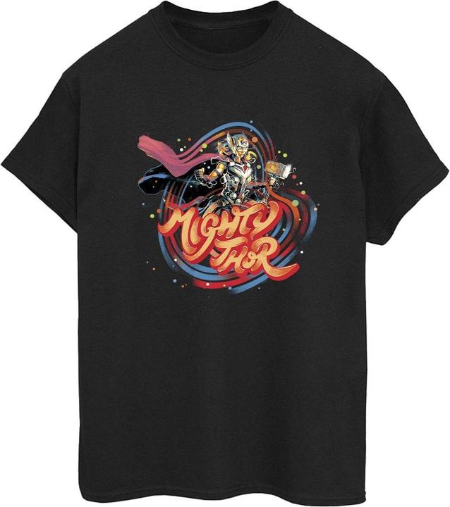 Immagine prodotto Thor Love And Thunder Mighty Thor Swirl Maglietta Ampia Donna (M)