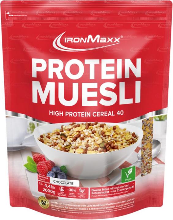 Immagine prodotto IronMaxx Muesli proteico (sacchetto da 2000 g) (2000 g)