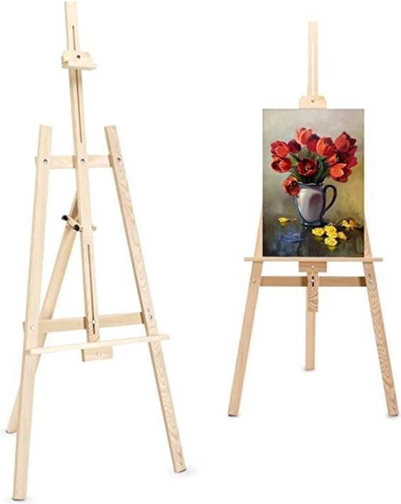 Immagine prodotto I Am Creative Cavalletto da studio in legno 175 cm
