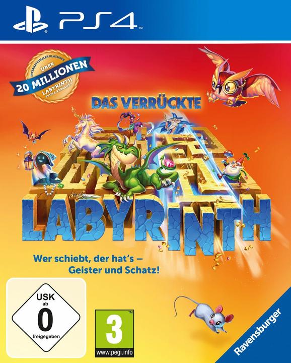 Actual product image The Crazy Labyrinth (PS4, DE)