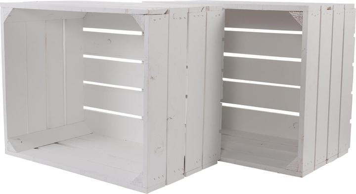 Actual product image Holz Zollhaus Vintage wooden harasse (50 x 40 x 30 cm, 60 l)