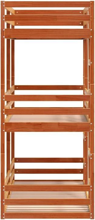 Produktbild VidaXL Dreifach-Etagenbett (90 x 200 cm)