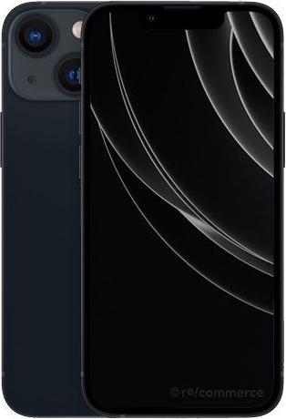Re!commerce iPhone 13 (128 Go, Noir, Minuit, 6.10", 12 Mpx, SIM + eSIM, B / Très bon)