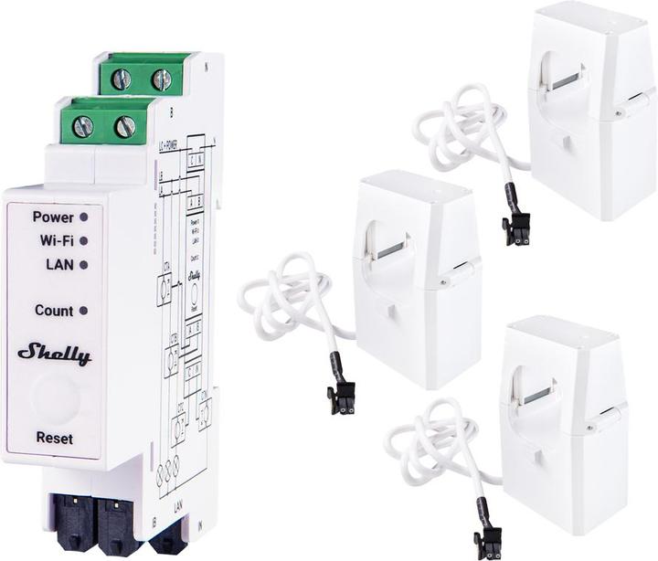 Produktbild Shelly Pro 3EM 120A