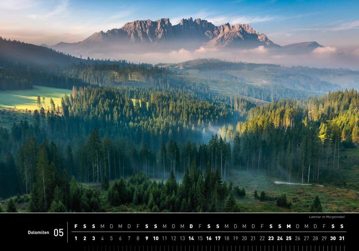 Produktbild Dolomiten Premiumkalender 2026 (50 x 35 cm, Deutsch)